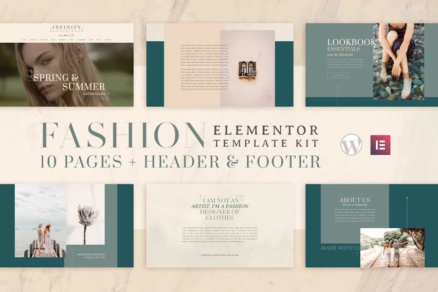 Infinity Fashion – Kit de plantillas Elementor de WooCommerce