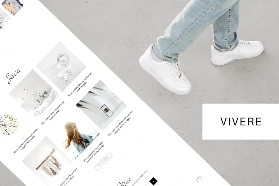 Vivere – Kit de plantillas de blog creativo Elementor