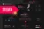 Steven – Template Kit Elementor para currículum vitae oscuro